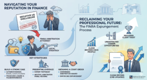 FINRA arbitration attorney 
