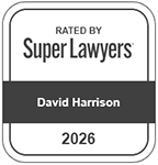 Rated by Super Lawyers&reg; David Harrison 2026