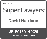 Rated by Super Lawyers® David Harrison